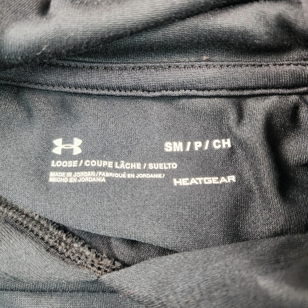Under Armour Project Rock Hoodie Mens Small Tech 2.0 Brahma Bull Black - Picture 3 of 6